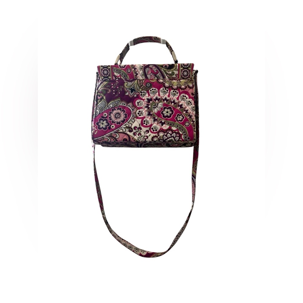 Vera Bradley Very Berry Paisley Julia Shoulder Bag - Picture 3 of 8